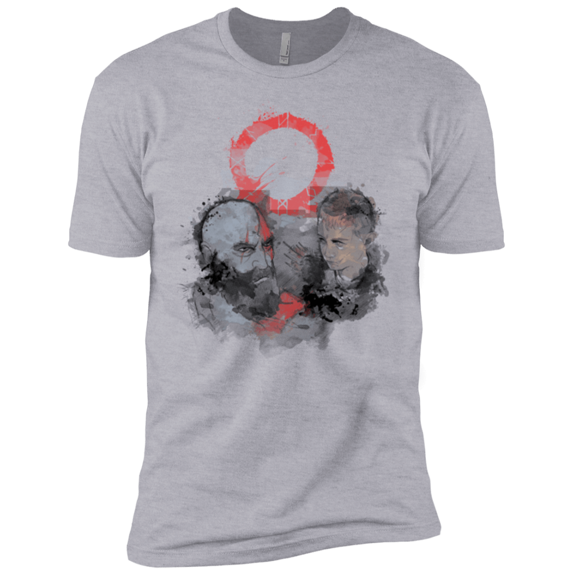 T-Shirts Heather Grey / YXS WARTER COLOR Boys Premium T-Shirt