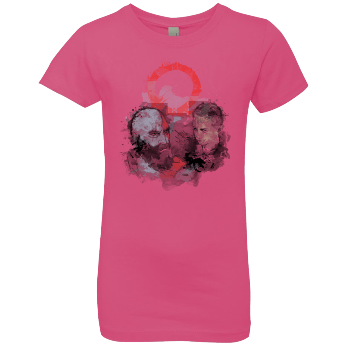 T-Shirts Hot Pink / YXS WARTER COLOR Girls Premium T-Shirt