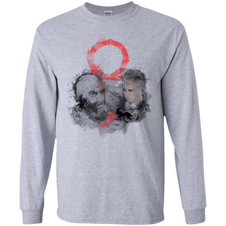 T-Shirts Sport Grey / S WARTER COLOR Men's Long Sleeve T-Shirt