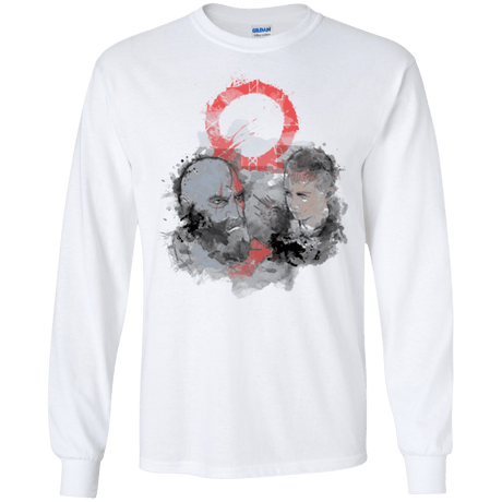 T-Shirts White / S WARTER COLOR Men's Long Sleeve T-Shirt