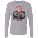 T-Shirts Heather Grey / S WARTER COLOR Men's Premium Long Sleeve