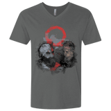 T-Shirts Heavy Metal / X-Small WARTER COLOR Men's Premium V-Neck