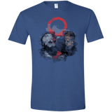 T-Shirts Heather Royal / X-Small WARTER COLOR Men's Semi-Fitted Softstyle