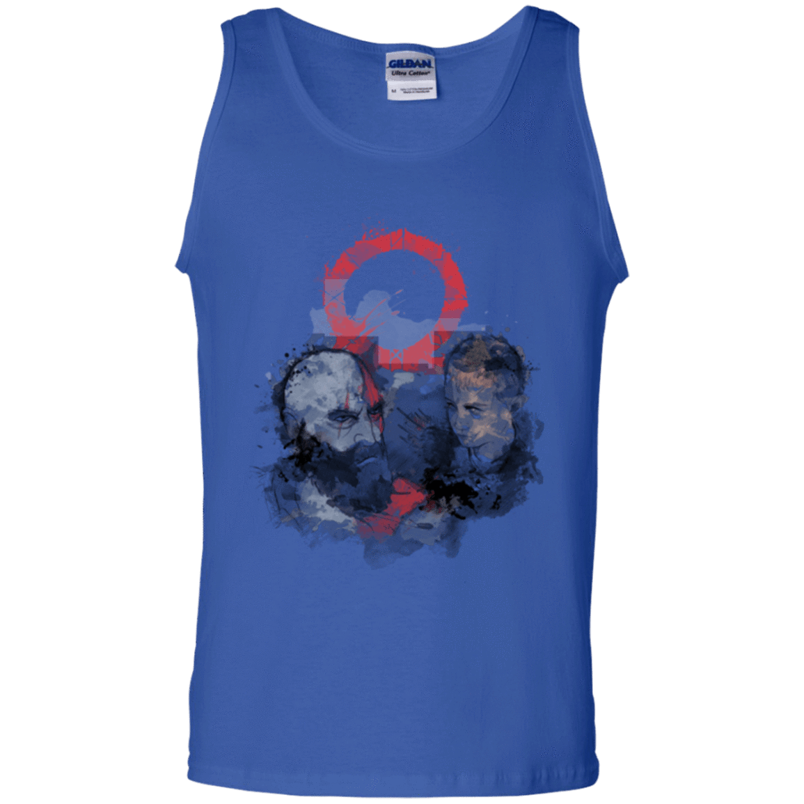 T-Shirts Royal / S WARTER COLOR Men's Tank Top