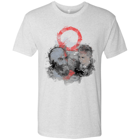 T-Shirts Heather White / S WARTER COLOR Men's Triblend T-Shirt