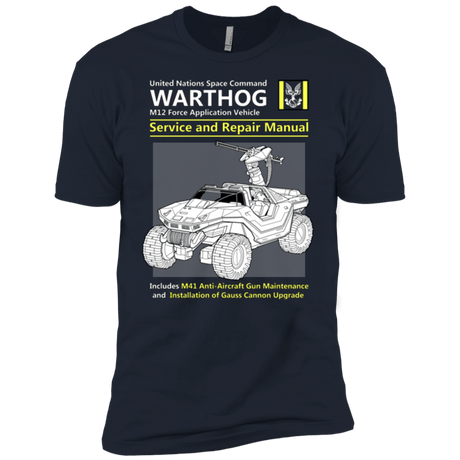 T-Shirts Midnight Navy / YXS WARTHOG SERVICE AND REPAIR MANUAL Boys Premium T-Shirt