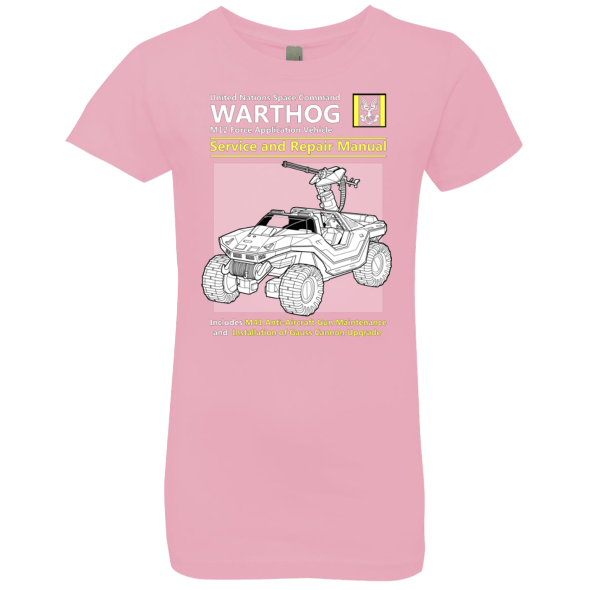 T-Shirts Light Pink / YXS WARTHOG SERVICE AND REPAIR MANUAL Girls Premium T-Shirt