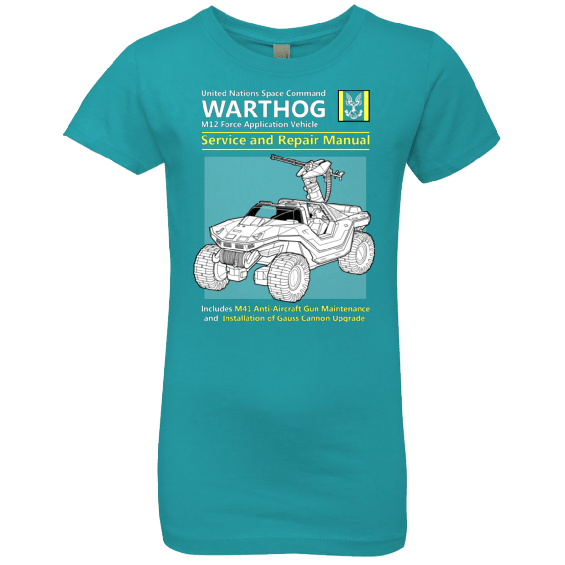 T-Shirts Tahiti Blue / YXS WARTHOG SERVICE AND REPAIR MANUAL Girls Premium T-Shirt