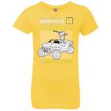 T-Shirts Vibrant Yellow / YXS WARTHOG SERVICE AND REPAIR MANUAL Girls Premium T-Shirt