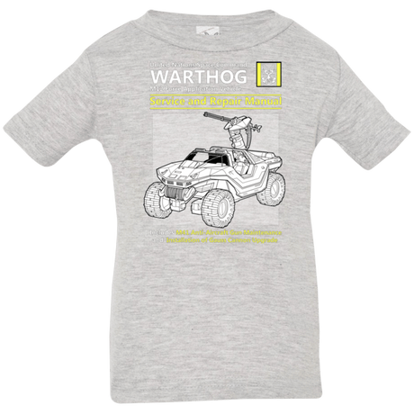 T-Shirts Heather / 6 Months WARTHOG SERVICE AND REPAIR MANUAL Infant Premium T-Shirt
