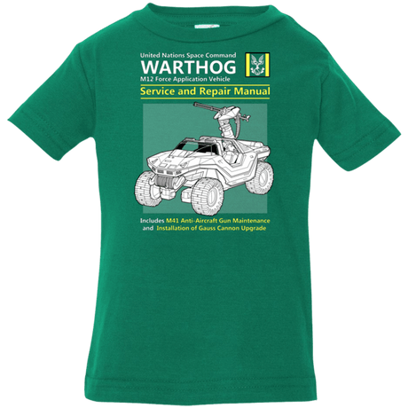 T-Shirts Kelly / 6 Months WARTHOG SERVICE AND REPAIR MANUAL Infant Premium T-Shirt