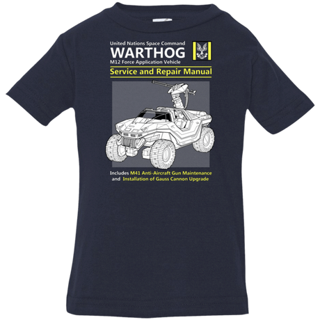 T-Shirts Navy / 6 Months WARTHOG SERVICE AND REPAIR MANUAL Infant Premium T-Shirt