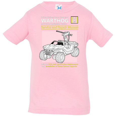 T-Shirts Pink / 6 Months WARTHOG SERVICE AND REPAIR MANUAL Infant Premium T-Shirt