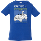 T-Shirts Royal / 6 Months WARTHOG SERVICE AND REPAIR MANUAL Infant Premium T-Shirt