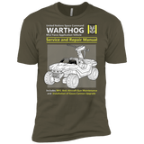T-Shirts Military Green / X-Small WARTHOG SERVICE AND REPAIR MANUAL Men's Premium T-Shirt