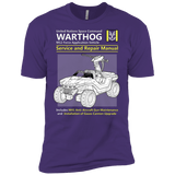 T-Shirts Purple / X-Small WARTHOG SERVICE AND REPAIR MANUAL Men's Premium T-Shirt
