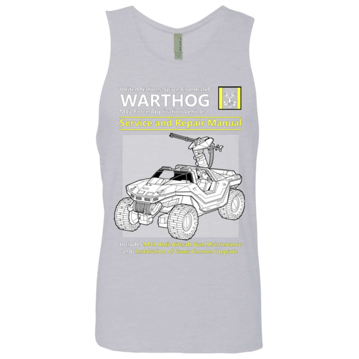 T-Shirts Heather Grey / Small WARTHOG SERVICE AND REPAIR MANUAL Men's Premium Tank Top