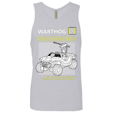 T-Shirts Heather Grey / Small WARTHOG SERVICE AND REPAIR MANUAL Men's Premium Tank Top