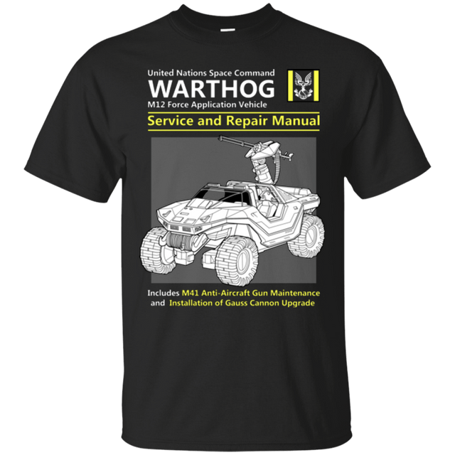 T-Shirts Black / Small WARTHOG SERVICE AND REPAIR MANUAL T-Shirt