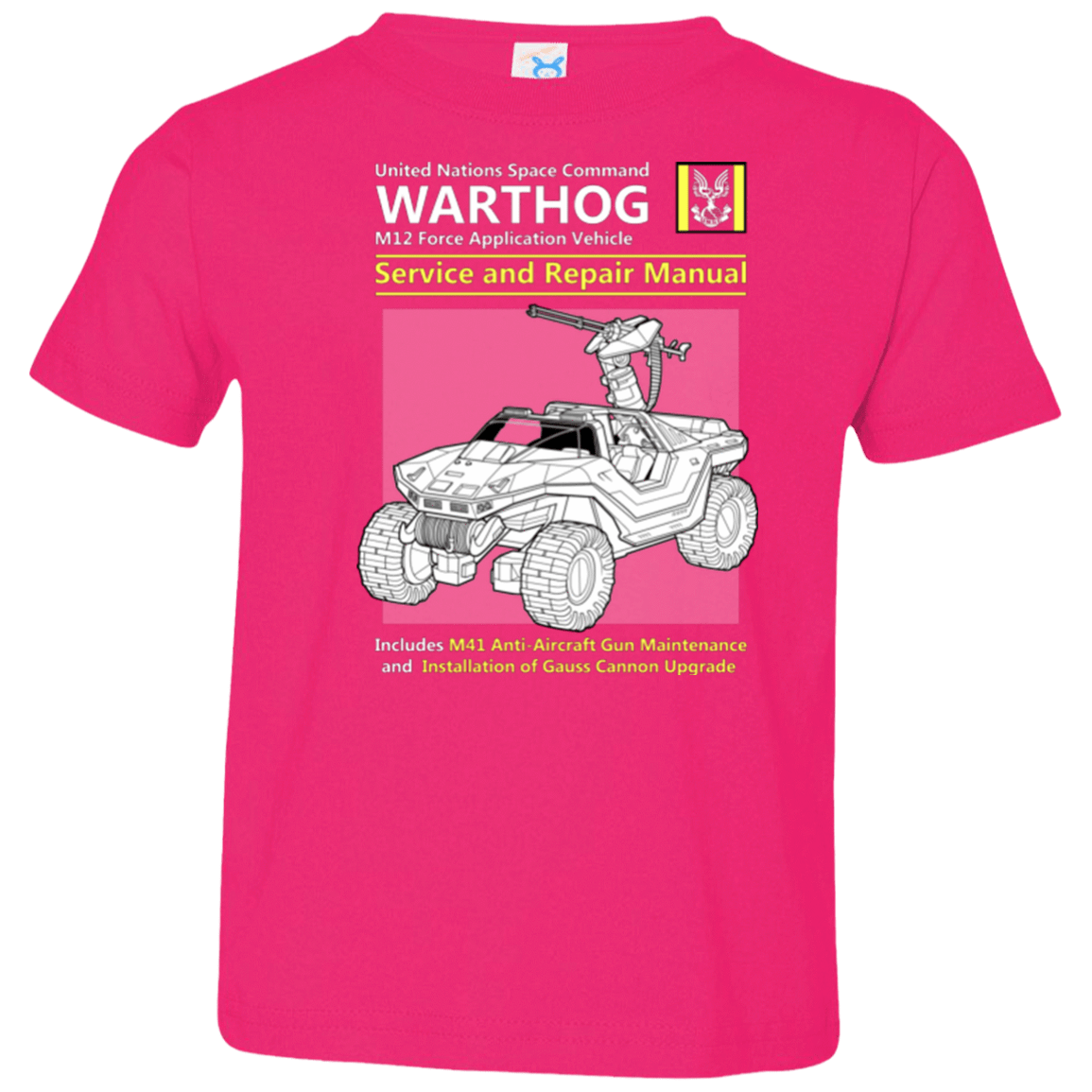 T-Shirts Hot Pink / 2T WARTHOG SERVICE AND REPAIR MANUAL Toddler Premium T-Shirt