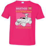 T-Shirts Hot Pink / 2T WARTHOG SERVICE AND REPAIR MANUAL Toddler Premium T-Shirt