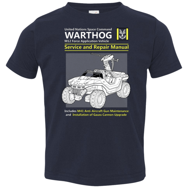 T-Shirts Navy / 2T WARTHOG SERVICE AND REPAIR MANUAL Toddler Premium T-Shirt