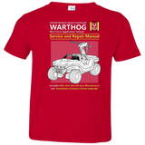 T-Shirts Red / 2T WARTHOG SERVICE AND REPAIR MANUAL Toddler Premium T-Shirt