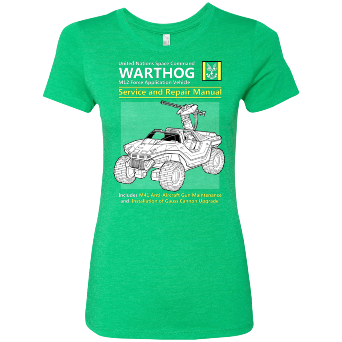T-Shirts Envy / Small WARTHOG SERVICE AND REPAIR MANUAL Women's Triblend T-Shirt