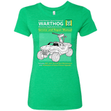 T-Shirts Envy / Small WARTHOG SERVICE AND REPAIR MANUAL Women's Triblend T-Shirt