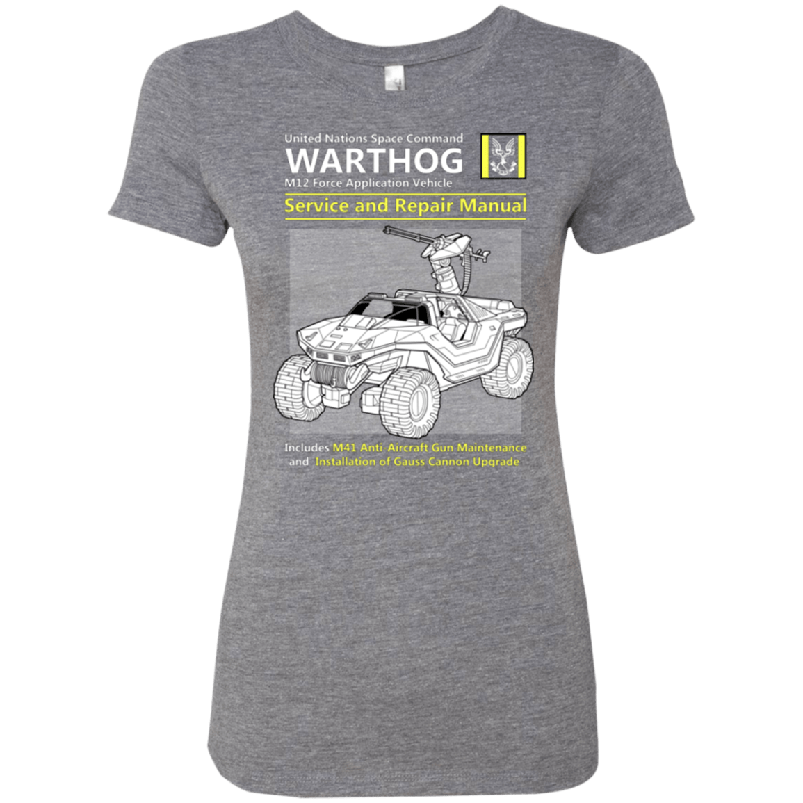 T-Shirts Premium Heather / Small WARTHOG SERVICE AND REPAIR MANUAL Women's Triblend T-Shirt