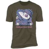 T-Shirts Military Green / S Wash Your Damn Hands Men's Premium T-Shirt