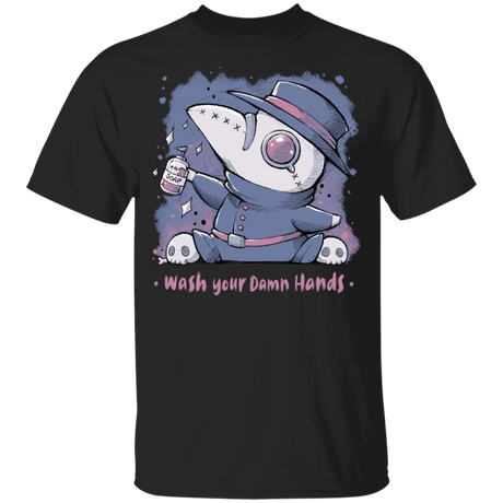 T-Shirts Black / YXS Wash Your Damn Hands Youth T-Shirt