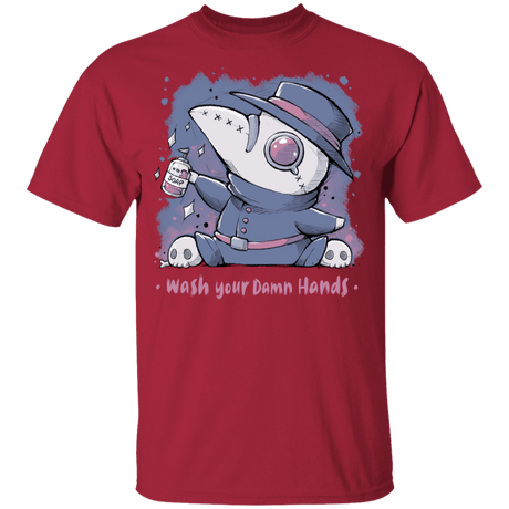 T-Shirts Cardinal / YXS Wash Your Damn Hands Youth T-Shirt