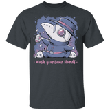 T-Shirts Dark Heather / YXS Wash Your Damn Hands Youth T-Shirt