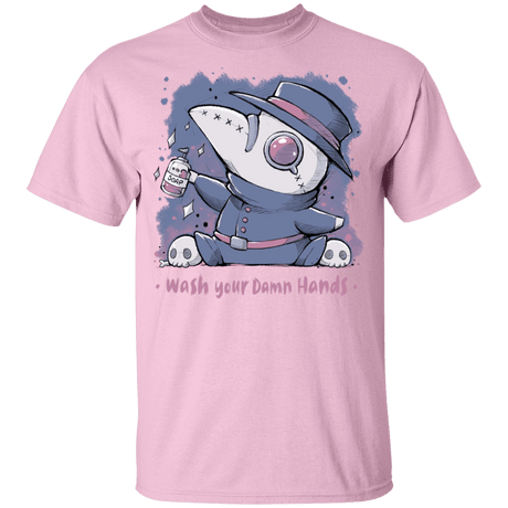 T-Shirts Light Pink / YXS Wash Your Damn Hands Youth T-Shirt