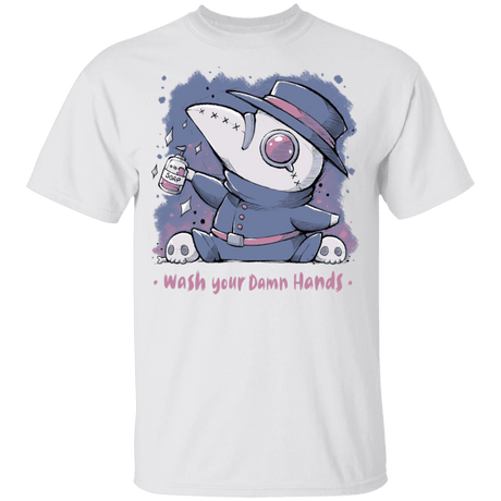 T-Shirts White / YXS Wash Your Damn Hands Youth T-Shirt