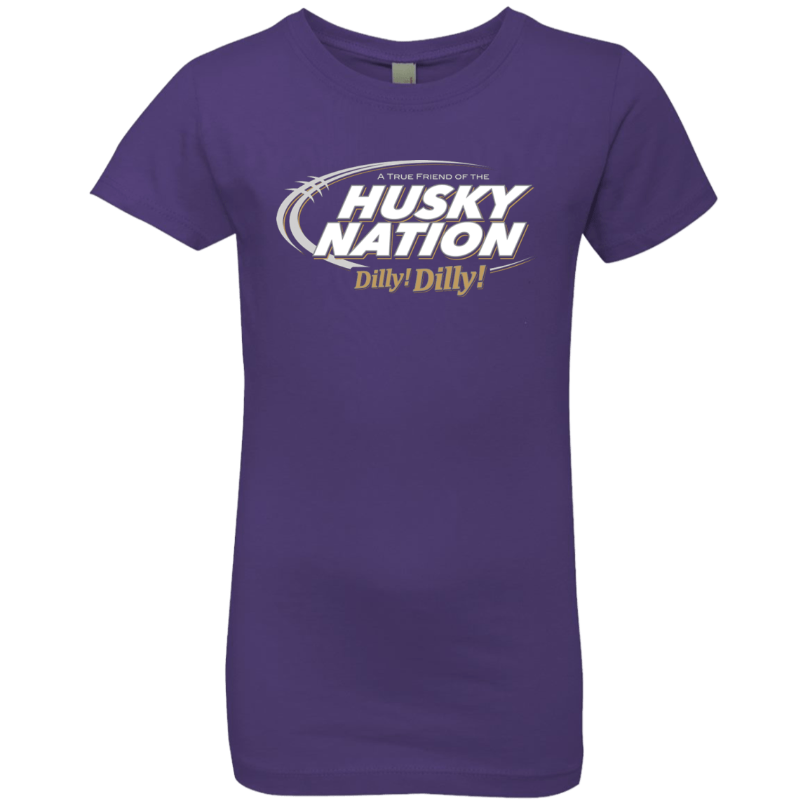 T-Shirts Purple Rush / YXS Washington Dilly Dilly Girls Premium T-Shirt