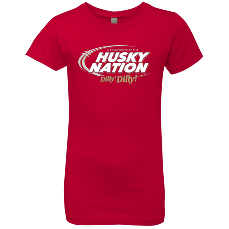 T-Shirts Red / YXS Washington Dilly Dilly Girls Premium T-Shirt