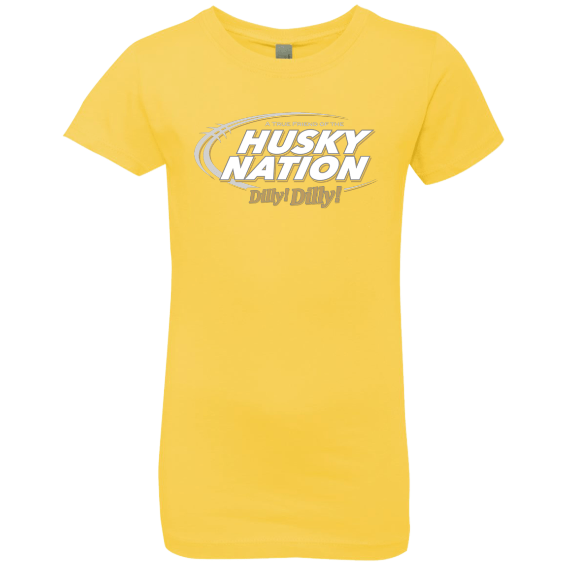 T-Shirts Vibrant Yellow / YXS Washington Dilly Dilly Girls Premium T-Shirt