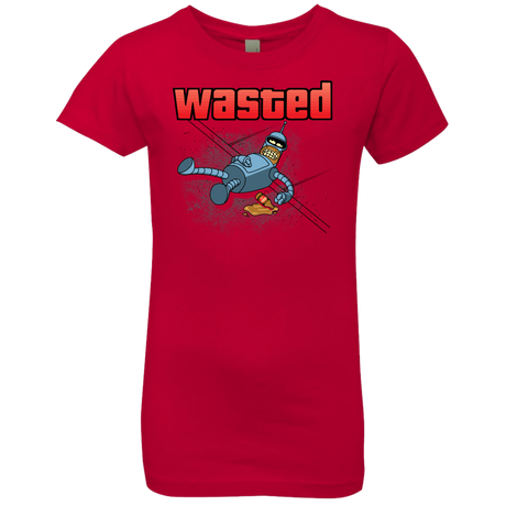 T-Shirts Red / YXS Wasted Girls Premium T-Shirt