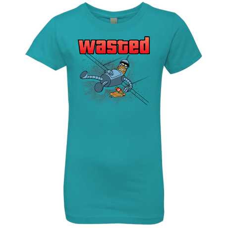 T-Shirts Tahiti Blue / YXS Wasted Girls Premium T-Shirt