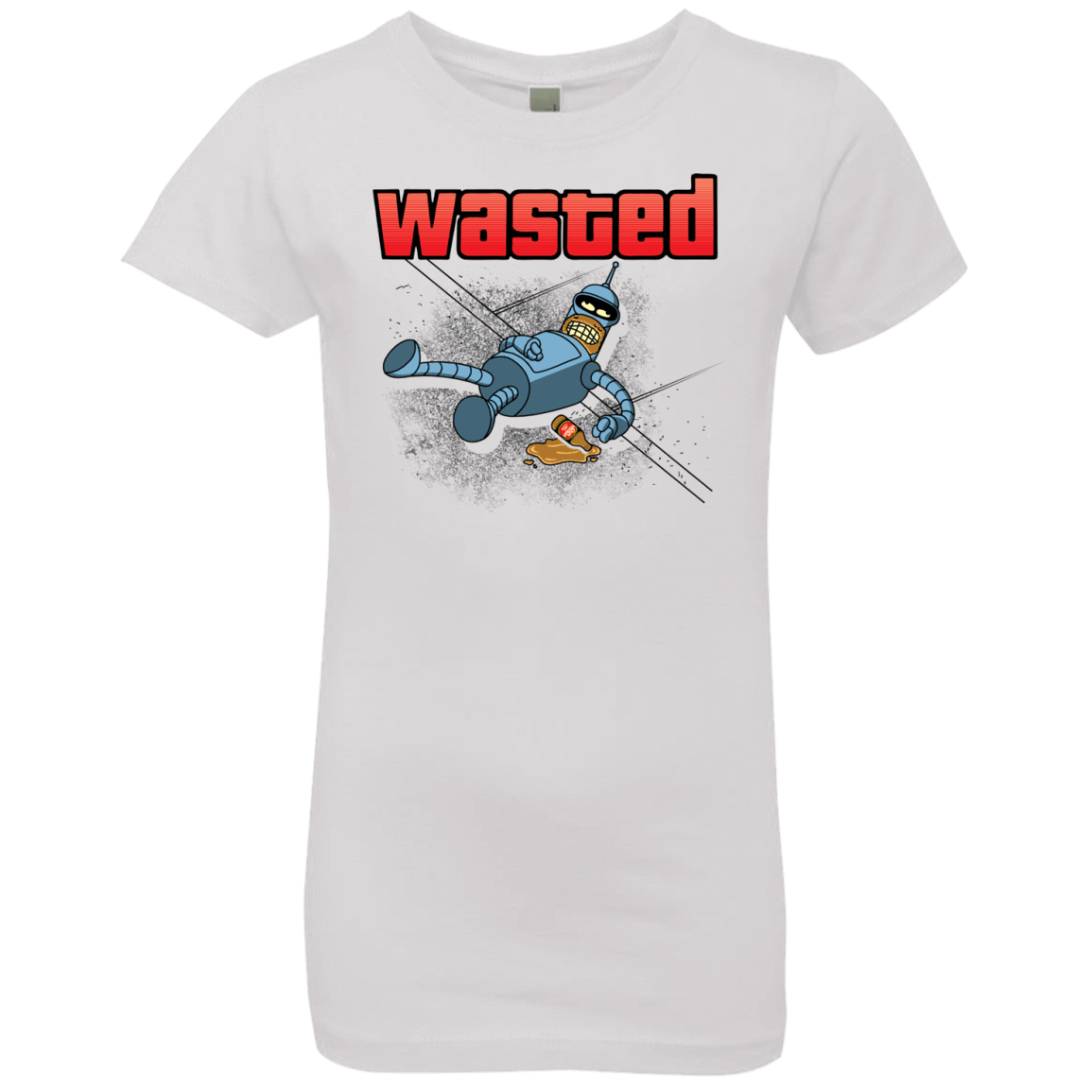 T-Shirts White / YXS Wasted Girls Premium T-Shirt