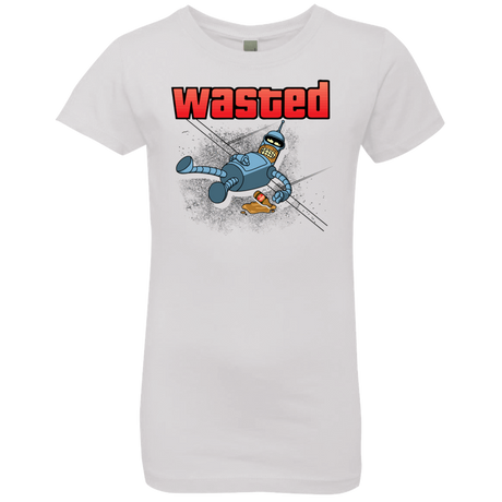 T-Shirts White / YXS Wasted Girls Premium T-Shirt