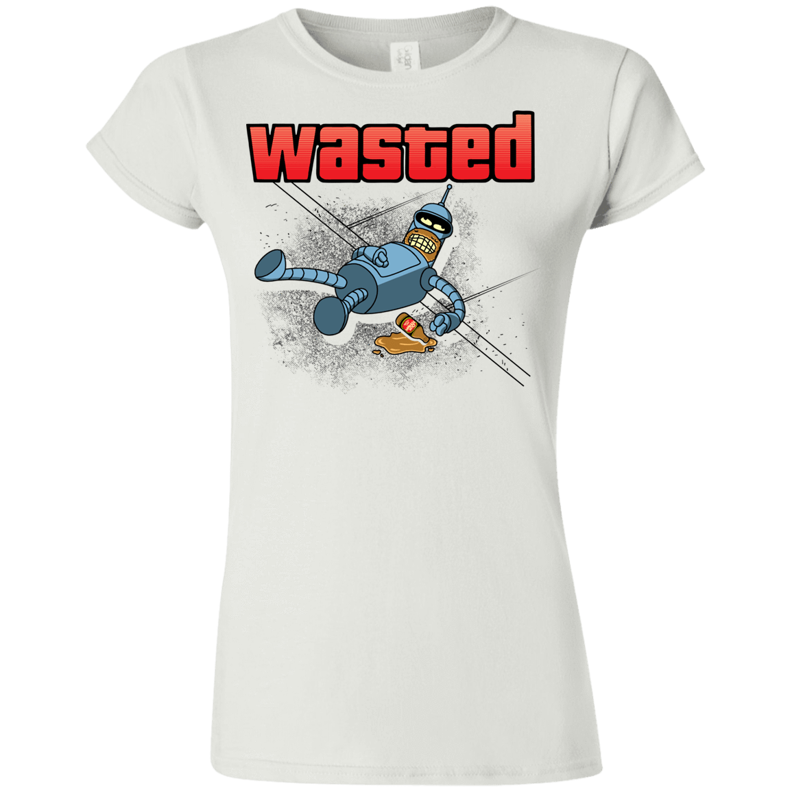 T-Shirts White / S Wasted Junior Slimmer-Fit T-Shirt