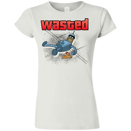 T-Shirts White / S Wasted Junior Slimmer-Fit T-Shirt