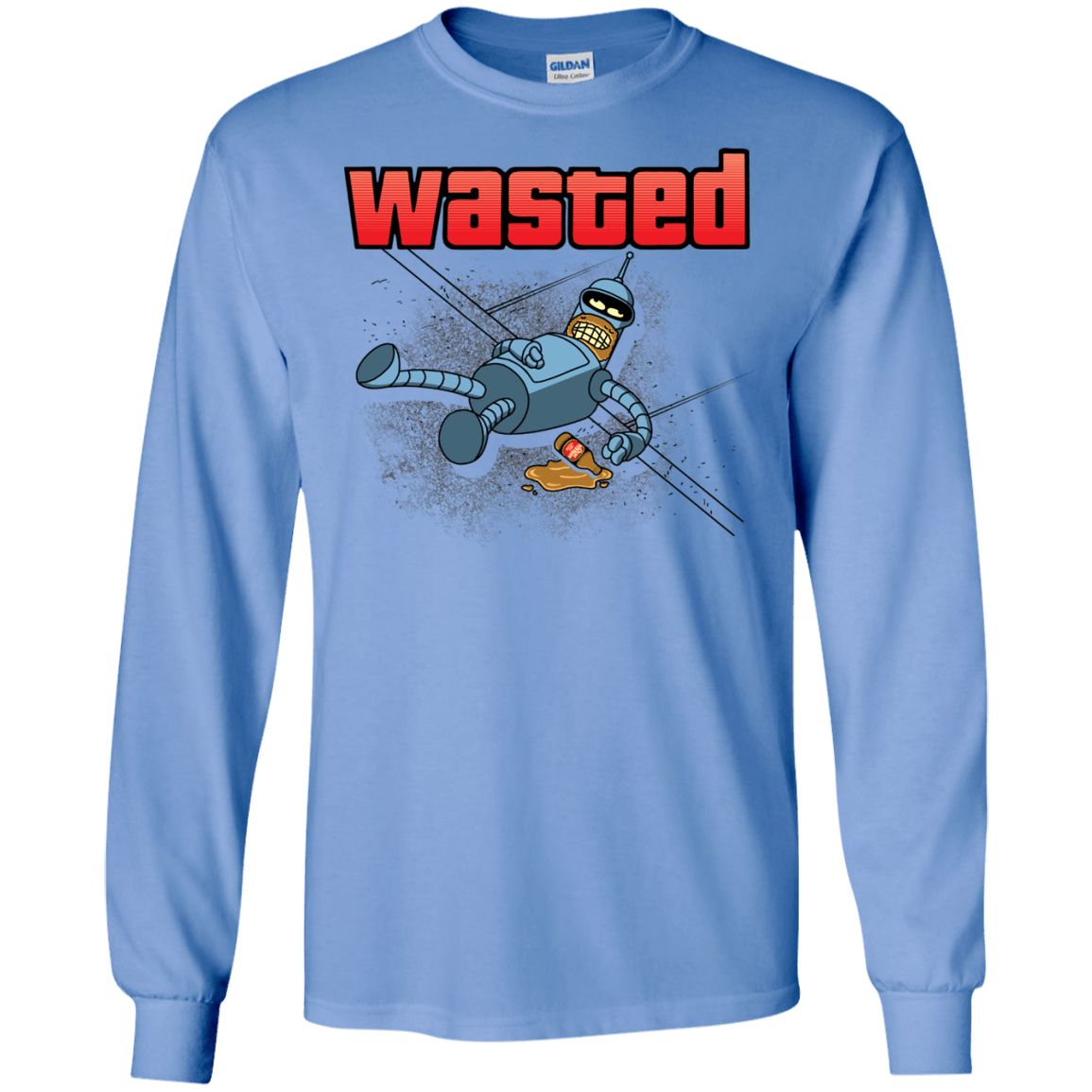 Wasted Men's Long Sleeve T-Shirt