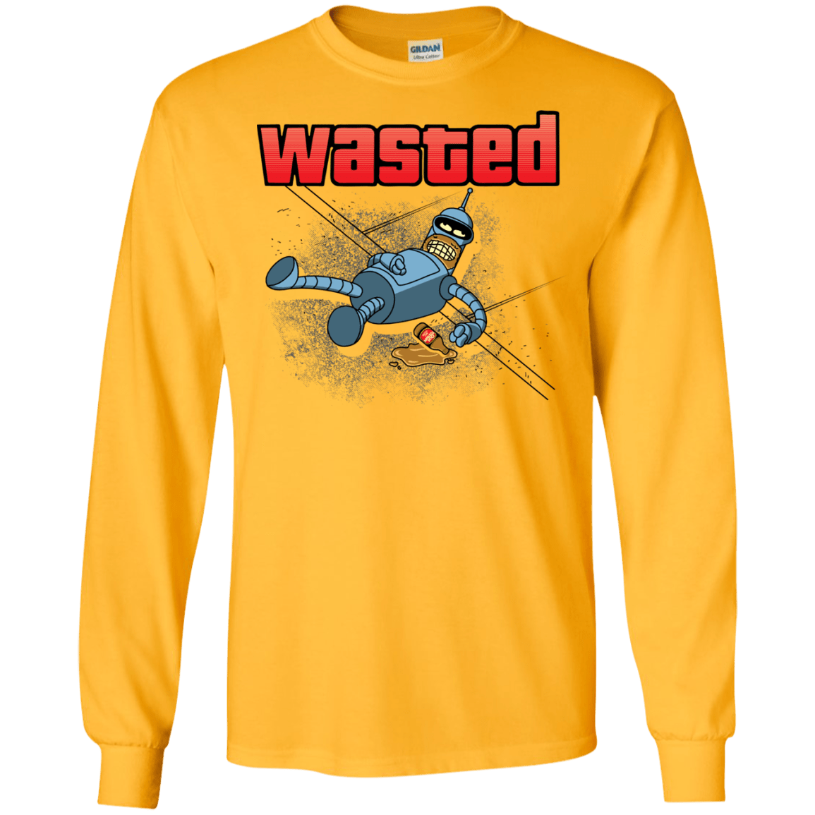 Wasted Men's Long Sleeve T-Shirt