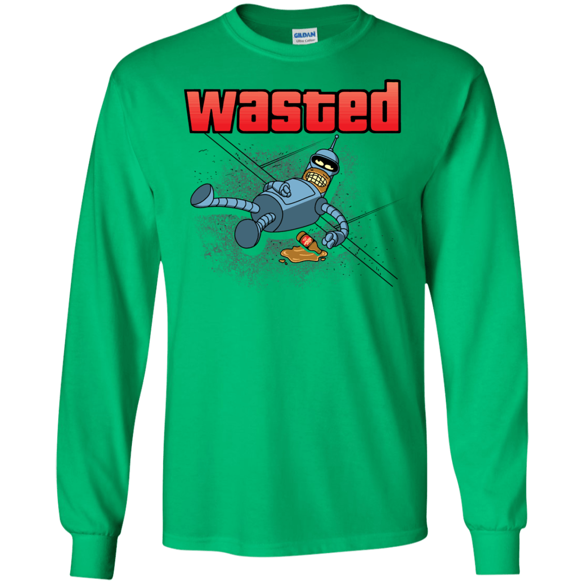 Wasted Men's Long Sleeve T-Shirt