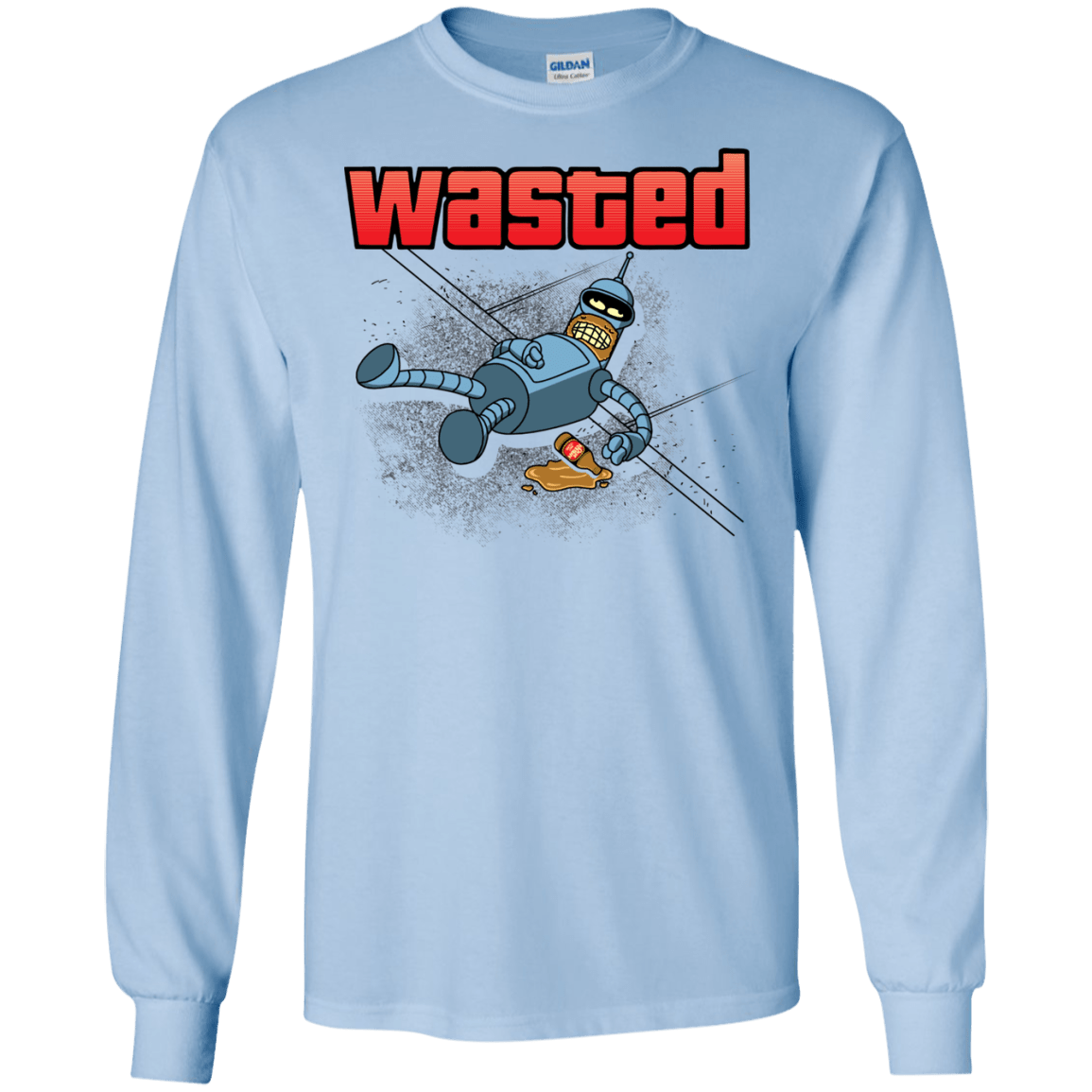 Wasted Men's Long Sleeve T-Shirt