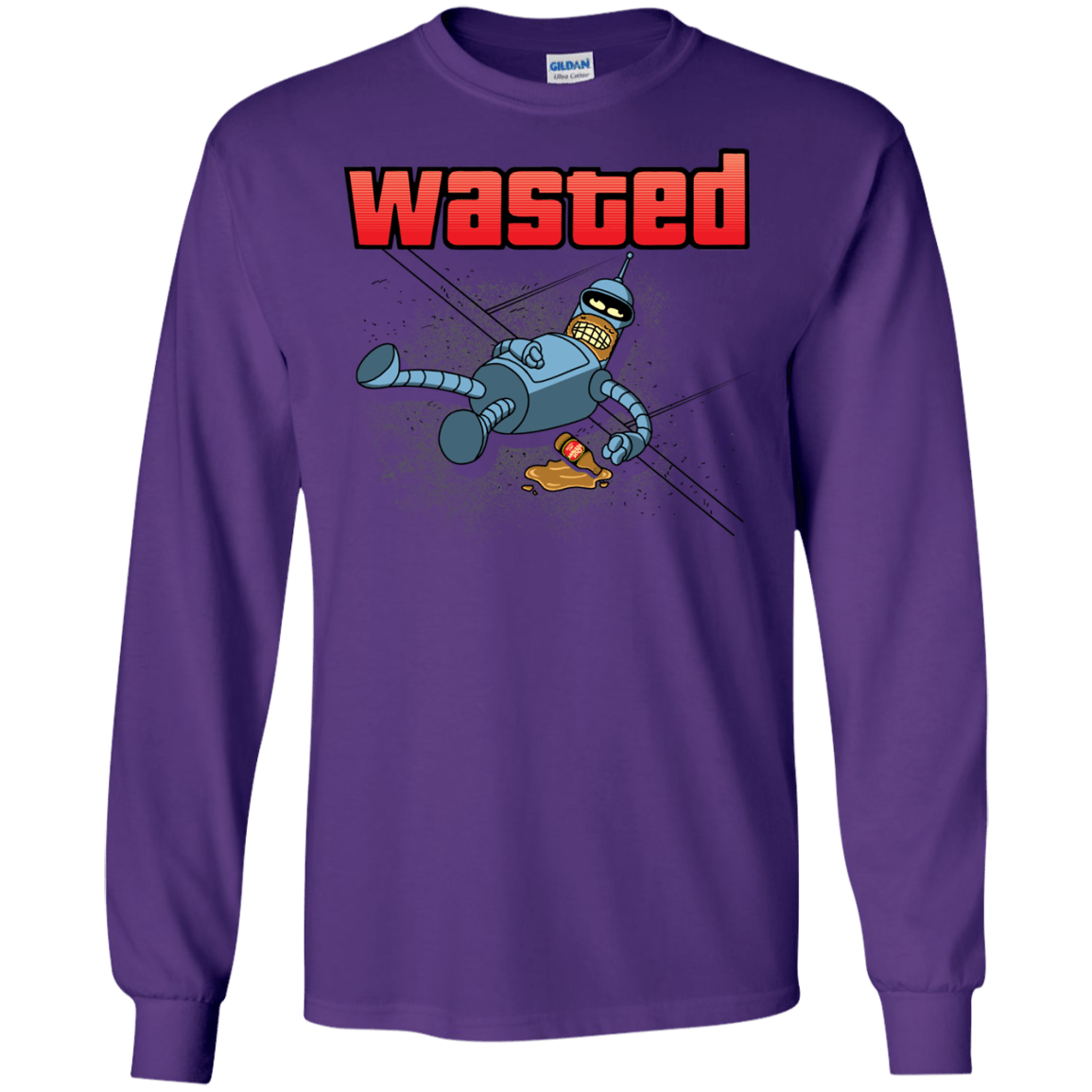 Wasted Men's Long Sleeve T-Shirt